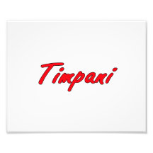timpani text blk outline red.png art photo