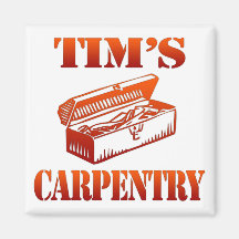 Tim's Carpentry Fridge Magnets