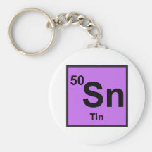 Tin Keychain