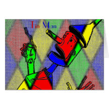 Tin Man Greeting Card