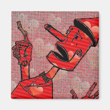 Tin Man Magnet