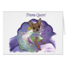 Tinkerbell the "Drama Queen!" Greeting Card