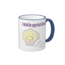 tinkle sprinkles funny cupcake coffee mug