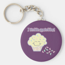 tinkle sprinkles funny cupcake key chains