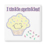 tinkle sprinkles funny cupcake magnets