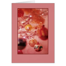 Tinsel Christmas Tree Card