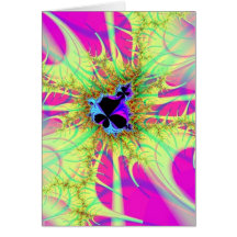 Tinsel Greeting Card