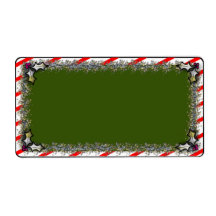 tinsel holiday shipping label