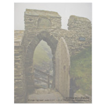 Tintagel Castle Customized Letterhead