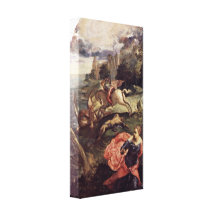 Tintoretto - St George and the Dragon Canvas Prints