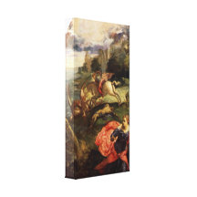 Tintoretto - St George and the Dragon Canvas Prints