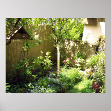 Tiny Balcony Garden Posters