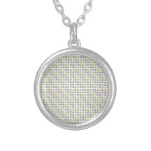 Tiny Colorful Rabbit shapes Custom Necklace
