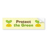 Tiny Green Sprout Bumper Stickers