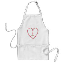 Tiny hearts Rosary Apron