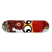 Tiny Mascot Custom Skate Board