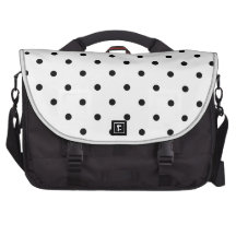 Tiny Polka Dots Rickshaw Commuter Laptop Bag