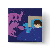 Tiny Protector T-Rex Button
