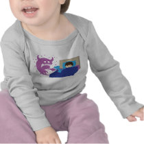 Tiny Protector T-Rex Infant Baby Long Sleeve Shirt