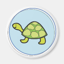Tiny Turtle Fridge Magnet