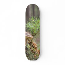 Tiny Wild Mushroom Custom Skateboard