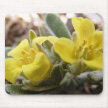 Tiny Yellow Wildflowers Mousepad