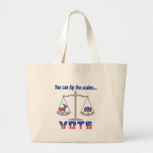 Tip the Scales Vote Bag