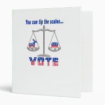 Tip the Scales Vote Binders