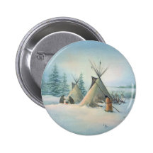 TIPI CAMP SQUAW by SHARON SHARPE Pin
