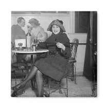 Tipping Cane, 1922 Fridge Magnet