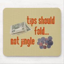 Tips should fold mouse pad