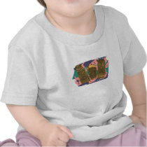 Tipsy Hawaiian Tiki Totem Low Brow Phone Case Tee Shirt