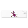 Tipsy Witch Bumper Sticker