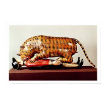 Tipu's Tiger, c.1790 (wood) posters