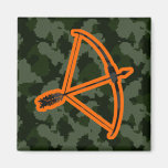 Tir à l'arc de Camo Magnets Pour Réfrigérateur