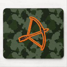 Tir à l'arc de Camo Tapis De Souris