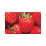 Tir haut étroit de fraise impression sur toile