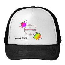 tir principal de paintball casquettes de camionneur