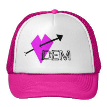 Tiré par le coeur casquette de camionneur