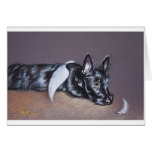 Tired Angel ( Scottie) Card