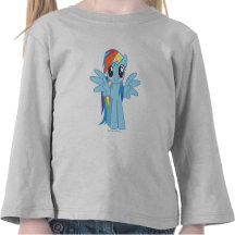 Tiret d'arc-en-ciel t-shirts