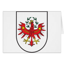 Tirol Wappen, Austria Greeting Cards