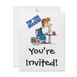 TIS THE SEASON exhausted xmas shopper Personalized Invitations