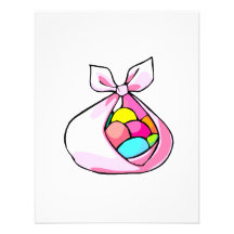 tissu avec Pâques eggs.png Faire-part Personnalisé