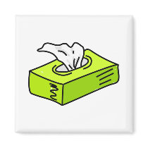 Tissues Fridge Magnets