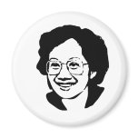 Tita Cory Aquino Refrigerator Magnets