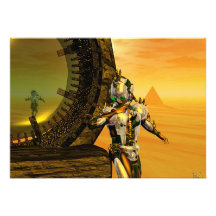TITAN IN THE DESERT OF HYPERION CUSTOM INVITES