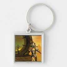 TITAN IN THE DESERT OF HYPERION KEYCHAINS