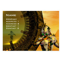 TITAN IN THE DESERT OF HYPERION / Reflections Business Card Template