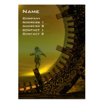 TITAN IN THE DESERT OF HYPERION / Reflections Business Cards